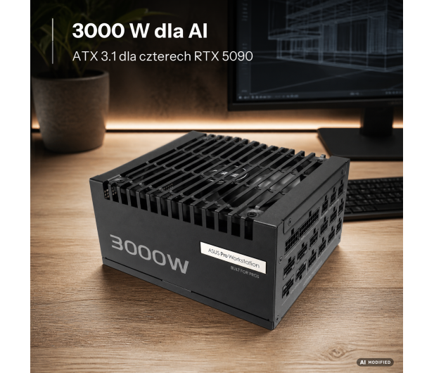 ASUS PRO WS 3000W 80 Plus Platinum ATX 3.1 - 1361901 - zdjęcie 10